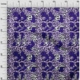 thumbnail image 2 of oneOone Georgette Viscose Dark Purple Fabric Animal Skin Diy Clothing Quilting Fabric Print Fabric By Yard 42 Inch Wide-KLA, 2 of 4