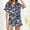 Navy, variant on Asgosdo Shorts Pajama Set for Women 2Pcs Pj Sets Button Down Pjs Set Sleepwear Loungewear