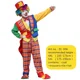thumbnail image 1 of Disfraz de payaso de circo divertido para adultos, para fiestas, para hombres y mujeres, para fiestas de Navidad, actuaciones en el escenario, vestido de broma sin peluca, 1 of 5