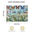 thumbnail image 3 of Nawypu  Christian Butterflies Canvas Wall Art God Says You Are Butterfly Flower Inspirational Painting Wall Decor Framed Scripture Poster Home for Living Room Bedroom Bathroom Decoration, 3 of 6