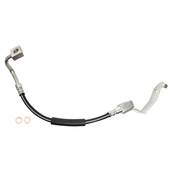 TRQ Front Left Brake Hose Drivers Side Fits 1998-2002 Ford Crown Victoria 1998-2001 Mercury Grand Marquis