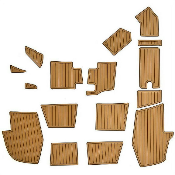 Sea Ray Boat Swim Platform Mats Seadek 2280631 | SLX 350 Dune (Kit)