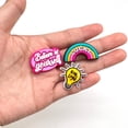 thumbnail image 5 of Recién llegados, adornos para zapatos con frases inspiradoras para Crocs, accesorios, pin, pulsera para zapatos, decoración, regalos de fiesta para niños y mujeres, 5 of 5