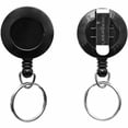 thumbnail image 2 of (2 pack) Baumgartens Sicurix Belt Clip Ring ID Card Reel, 2 of 6
