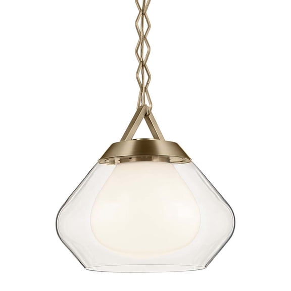 Kichler 52782CPZ Nella 12" Wide Pendant - Bronze