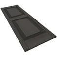 thumbnail image 5 of Ekena Millwork 14.75 in. W x 80 in. H Builders Edge, Standard Two Equal Panels, Raised Panel Shutters, Includes Matching Installation Spikes (Per Pair), 018 - Tuxedo Grey, 5 of 5