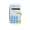 Blue, variant on SagaSave 8 Digit Desktop Calculator for Office Business Study and Home Use Plastic with Button Battery