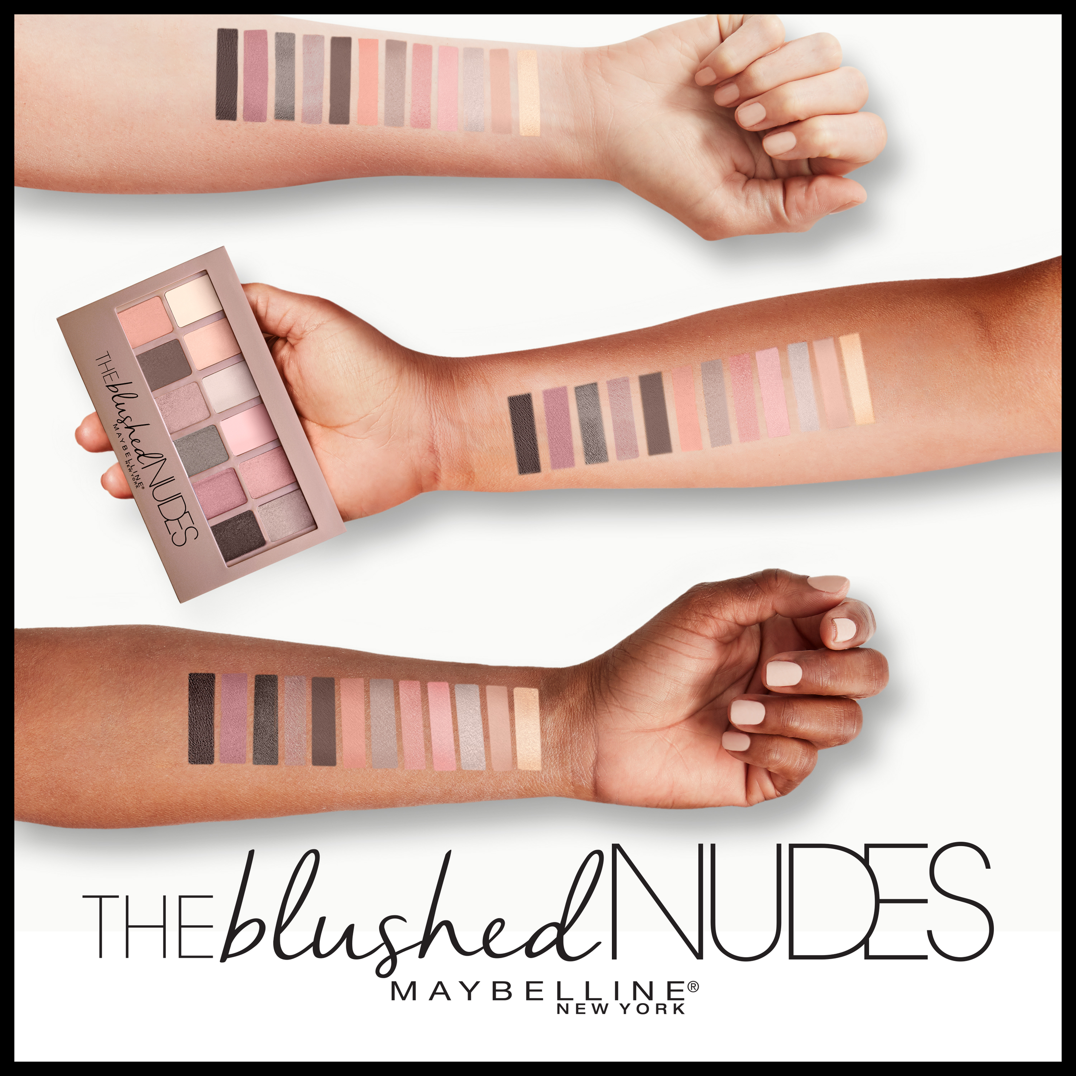 Maybelline The Blushed Nudes Eyeshadow Palette - image 5 of 7
