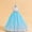 Blue, variant on 4-18 Years Teen Girl Dresses Tulle Dresses Bridesmaid Wedding Communion Birthday Party Pageant Maxi Prom Gown for Kids White