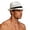 White, variant on Paiwinds Men's Straw Fedora Summer Sun Hat Breathable Woven Beach Hat with Adjustable Strap for Travel Outdoor Casual Daily Wear