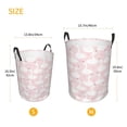thumbnail image 4 of KLL Swan1 Waterproof Foldable Laundry Hamper Bucket with Handles for Storage Bin,Kids Room,Home Organizer (Small ), 4 of 7