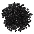 thumbnail image 2 of 1000 tapas de tinta para tatuajes, desechables, de plástico, para maquillaje, pigmento, accesorio para tatuajes, color negro, talla S, 2 of 14