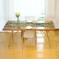 thumbnail image 3 of Yayeee Table Runner 70 inches Long Home Kitchen Dinning Party Decoration, Orange Floral Garden, 3 of 7