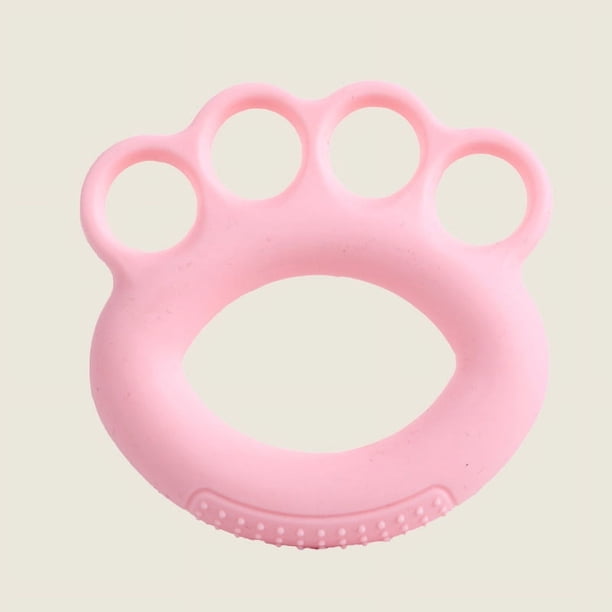 Anillo de agarre de cinco dedos para ejercicios de rehabilitación con agarre de silicona Dispositivo de entrenamiento de fitness para dedos para niños Anillo de agarre deportivo profesional