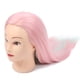 thumbnail image 3 of Cabeza de maniquí con trenzado de cabello, práctica de corte de cabello, peluquería, estilismo, cabeza de maniquí, luz roja, 3 of 14