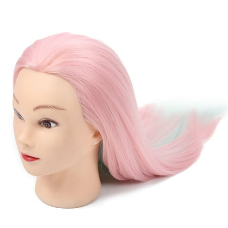 Hair Cutting Mannequin Head, Mannequin Head With Hair High Temperature