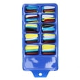 thumbnail image 1 of 100pcs Acrylic Nail Art Tips Set Pure Color Full Cover Press on prosthetic Nails, Durable & , 10 Sizes with 6 Colors for Professional Nail Experts or Learners, Suitable for Parties, 1 of 7