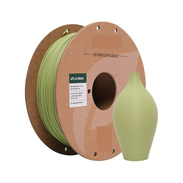3D Printer Filament Matte PLA 1.75mm Dimensional +/- 0.03mm 1KG (2.2 LBS) Spool, 3D Printing Material For 3D Printers ,Easy to Use