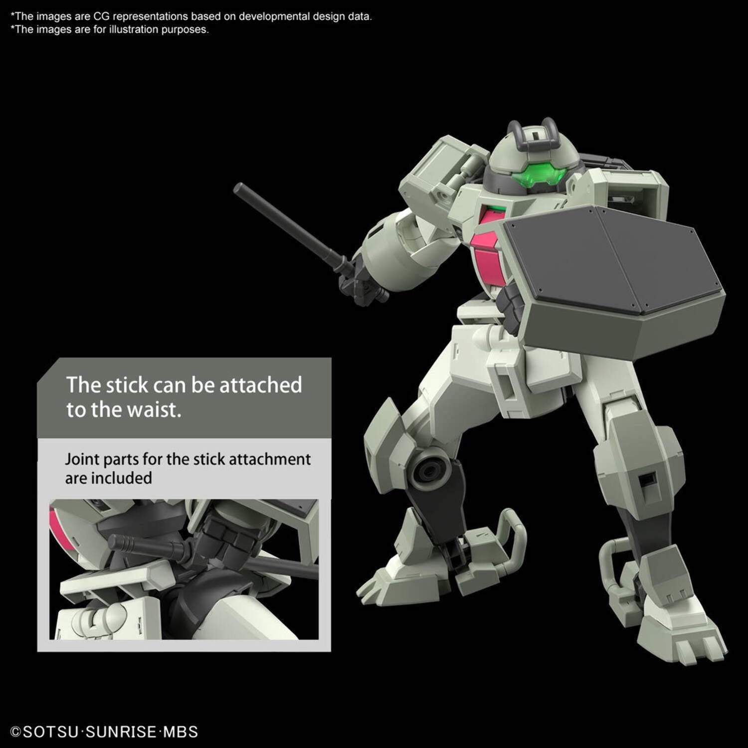 Gundam Witch Mercury Demi Trainer 1:144 Model Kit