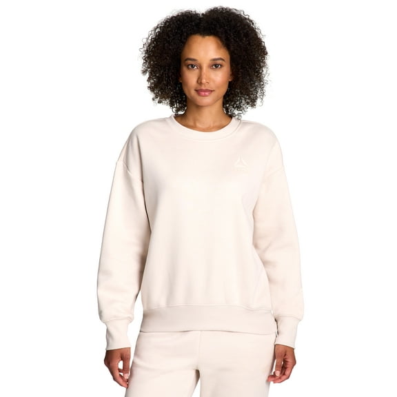 Reebok Women's and Women's Plus Weekender Oversized Crewneck, Sizes XS-4X