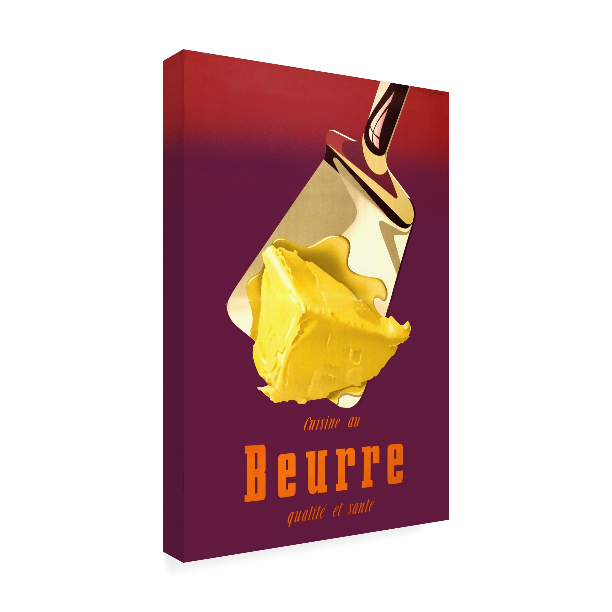 Print Collection 'Swiss Better Butter' Canvas Art
