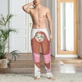 thumbnail image 6 of Lsque Sloth with Donuts1 Print Men's Pajama Pants, Lounge Pant - Comfortable Home Wear,Elastic Waistband, Stylish Design-XX-Large, 6 of 9