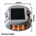 thumbnail image 2 of Iluminación Solar al aire libre camino calzada muelle camino luces de piso LED luces de inducción de perno ciego, 2 of 5