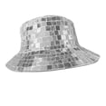 thumbnail image 5 of Segolike Sequin Bucket Hat, Fashion Big Brim Costume Cap for Men Women, Disco Ball Hat, Fisherman Hat for Cosplay Party Fancy Dress Accessories, 5 of 8