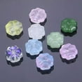 thumbnail image 2 of U8MO 20pcs Four Leaf Clover Shape 10mm Lampwork Glass Loose Beads For Jewelry Making-Clear AB, 2 of 3