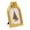 golden arch, variant on Christmas Card and Photo Frame with 3D Bowknot Detail, and Rear Easels, Holiday Picture Frame for Tabletop and Wall Display