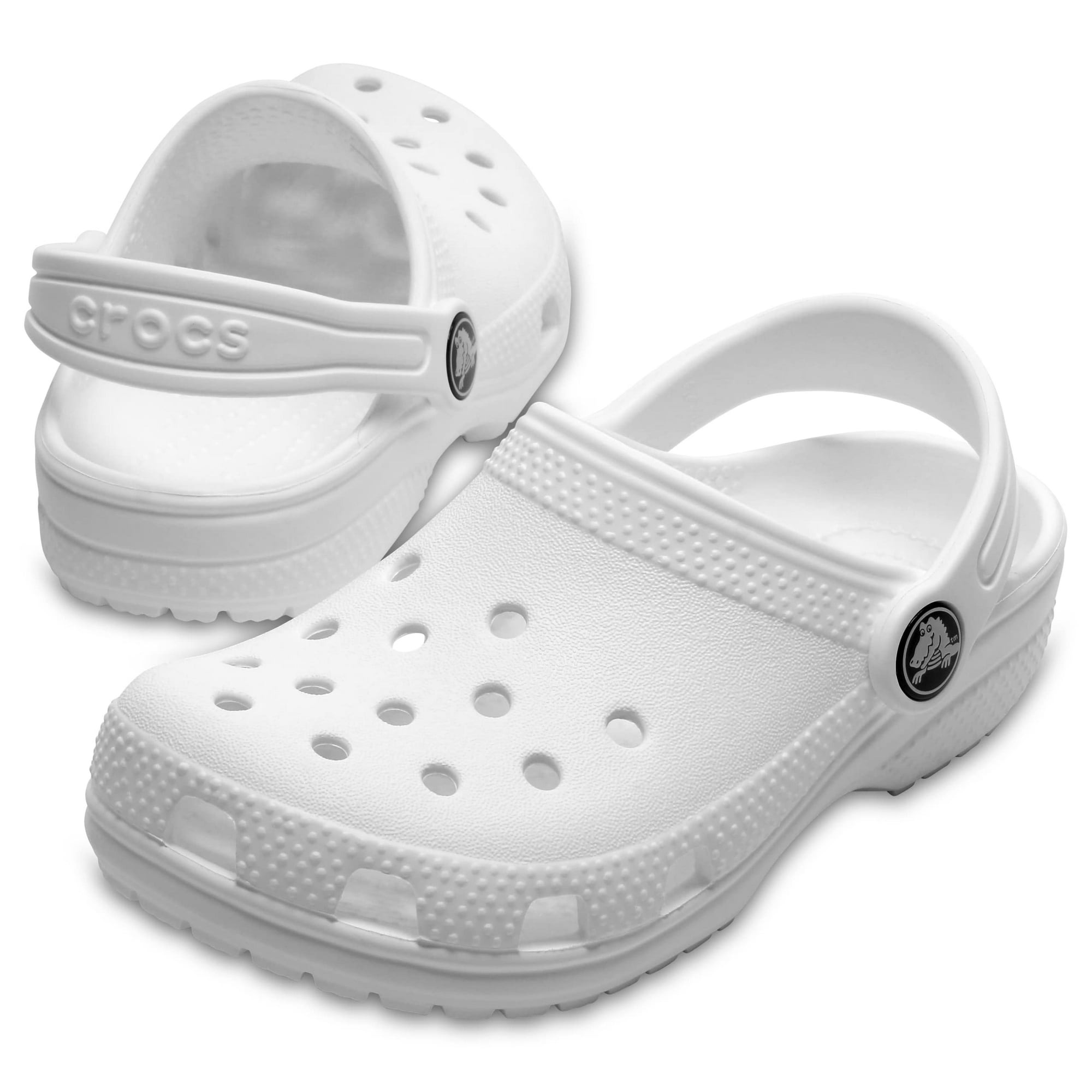 Crocs Kids Classic Clog White White 6 Big Kid Walmart