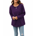 thumbnail image 2 of VILOVE Women Halloween Sweatshirt Pullover Crew Neck Long Sleeve Sweatshirt, 2 of 2