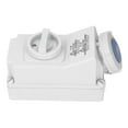 thumbnail image 4 of Toma De Corriente Impermeable Para Exteriores, AC 220V-250V 32A Tira De Alimentación Impermeable De 3 Pines Toma Exterior 2P + E Toma De Interruptor De Enclavamiento Industrial Para Acampar Al Aire Li, 4 of 8