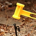 thumbnail image 5 of Sportteer Tent Stake Mallet Camping Tent Stake Mallet Heavy Duty Tent Stakes Peg Mallet with Puller Hook Multi-purpose Plastic Hammer for Backpacking Camping Camping Hammer, 5 of 8