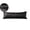 Black, variant on Satin Pillow Cover, Soft and Breathable Pillow Case with Envelope Closure, Cooling and Silky Long Pillowcase for Hair and Skin, 20x54in