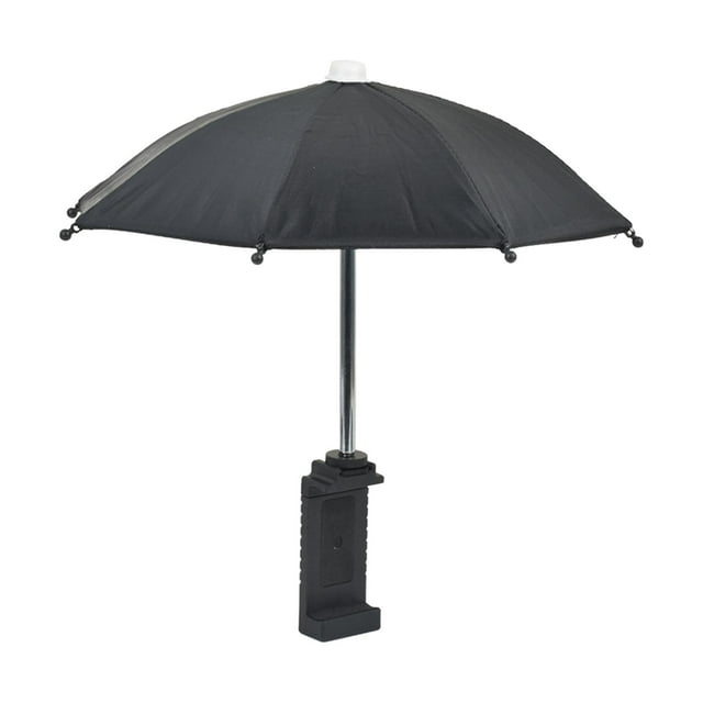 koolsoo Phone Umbrella Sunshad Gadget Easy to Carry Rainproof Adjustable Studio Sunshade