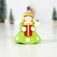 thumbnail image 1 of Decoraciones navideñas para niña, falda blanca, colgante de Ángel de Navidad, colgante creativo de arcilla suave para árbol de Navidad, 2 uds., 1 of 5