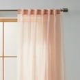thumbnail image 6 of Better Homes & Gardens Solid Fringe Rod Pocket Curtain, Single Panel, Cherry Blossom, 50" W x 108" L, 6 of 6