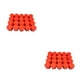 thumbnail image 2 of Riwesomey 20 piezas, tapas de pernos de rueda de coche, protectores de tuercas de cubo de neumático de vehículo de silicona, pieza de repuesto Rojo 2piezas, 2 of 6