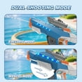 thumbnail image 3 of JoyStone Electric Water Blaster with Light, Automatic Manual Suction 2-in-1 Water Blaster for Adult Kids, Squirt Blaster 39 Ft Range, Pool Beach Outdoor Party Toys, Blue, 3 of 10