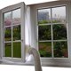 thumbnail image 5 of Ounissouiy Placa de tela con sello para ventana Airlock, blanco, 3m/4m, Universal, para el hogar, Flexible, impermeable, suave, para aire Tratamientos de ventanas 3m, 5 of 5