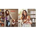 thumbnail image 3 of WWS-Snap and Stow Dishwasher Safe, Snackle Box, Stackable 8 Divided Snack Box Bowls, Charcuterie Tray with Lid, Veggie Containers with Lids, Reusable BPA Free Plastic (1 unit, Transparent), 3 of 4