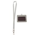 thumbnail image 1 of Shisuyan Protecteur d'Identité Scolaire Cuir Gris 1Ensemble 4X3.4In, 1 of 8