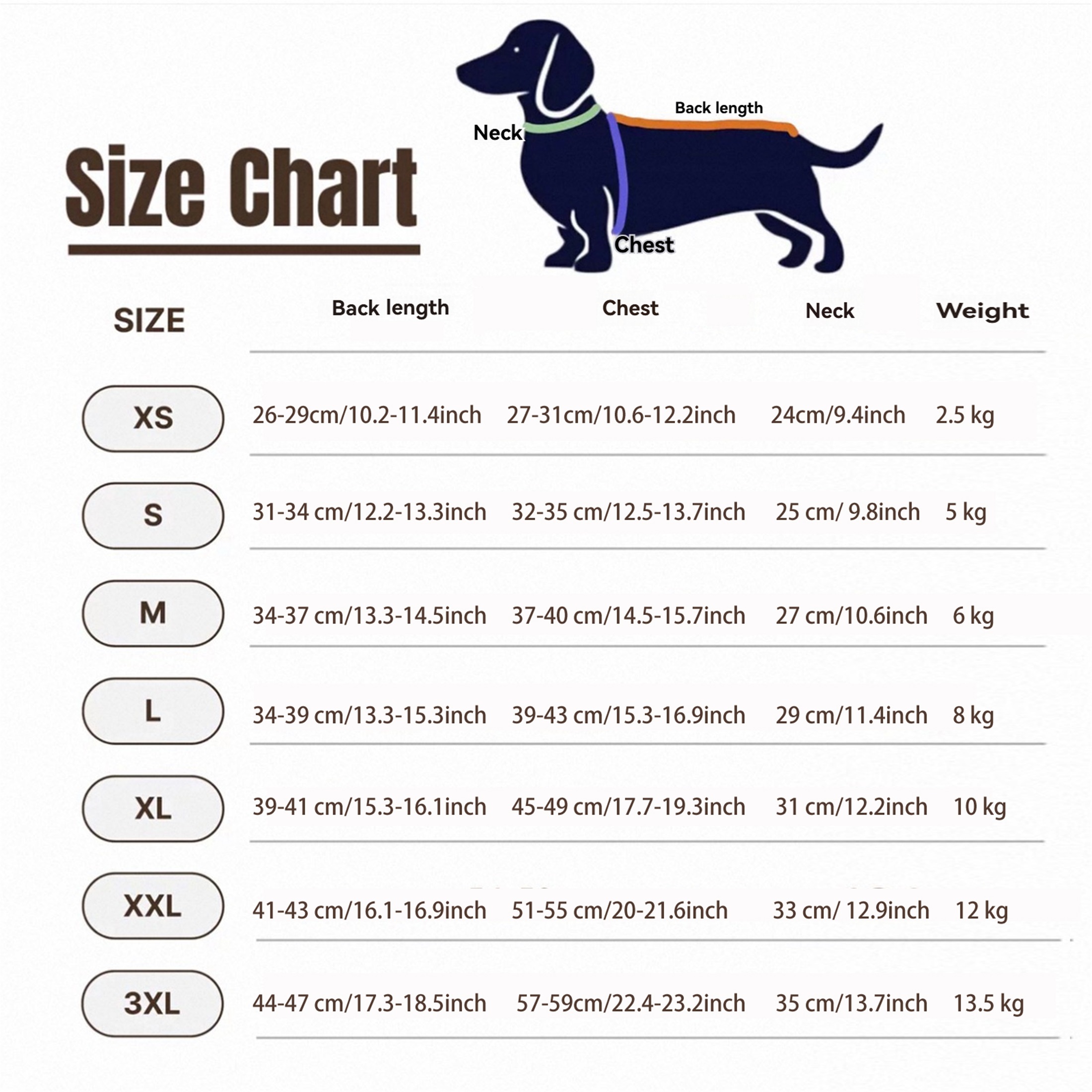 UOSIA Dachshund Dog Fleece Jumpsuit Turtleneck Sweater, Suitable for Dachshunds, Winter Dog Pajamas