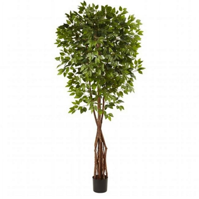 Nearly Natural Super Deluxe Ficus Tree, 7,5 Pieds