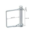 thumbnail image 3 of Uxcell Shaft Locking Pin 10mm x 60mm Coupler Pin for Farm Trailers Lawn Garden in Square 2Pcs, 3 of 5