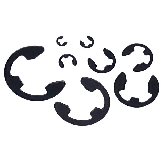 Eigraketly uds/Kit E-Clip Snap Ring Metal retención E Circlips 1,5mm a 10mm poleas sujetador con caja de almacenamiento repuesto electricista Artesanía