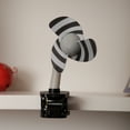 thumbnail image 3 of Tee-Zed Clip-on Fan, Black and White Zebra Pattern- Safe Foam Fan Attachment for Strollers, 3 of 10