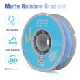 thumbnail image 4 of Filamento para impresora 3D TECSONAR Matte Rainbow PLA 1.75 mm 1 kg, 4 of 6