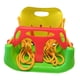 thumbnail image 2 of Silla colgante infantil para exteriores, ideal para el desarrollo sensorial de niños y niñas. Verde, 2 of 9